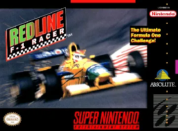 Redline F-1 Racer (USA) box cover front